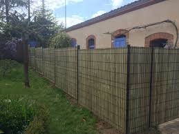 Brise Vue En Lattes Bois Compatible Avec Panneaux Rigides 55mm Ou 50mm Grillage Rigide Brise Vue Bois Brise Vue