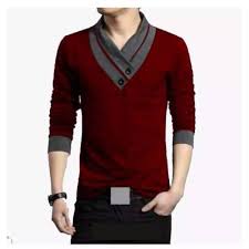 Kaos lengan pendek yang biasa dipakai para kebanyakan pria adalah kaos lengan pendek yang mempunyai ukuran lengan duapertiga lengan atas. Anvi Baju Pria Victor Kaos Korea Lengan Panjang Lengan Pendek Baju Santai Pria Shopee Indonesia