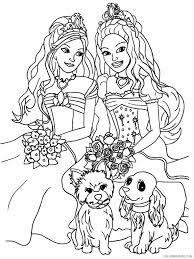 These barbie coloring sheets are great for kids and preschoolers and especially fun for girls. Barbie Coloring Pages Free Barbie For Girls Printable 2021 0628 Coloring4free Coloring4free Com