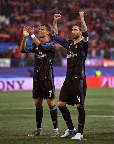 Sergio Ramos on Cristiano Ronaldo: ️ "We used to say that he was like a  robot from another planet. He is the hardest-working player I've ever  seen." - In this quote, Ramos