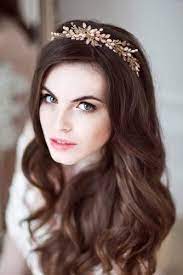 39 Ways To Wear Wedding Flower Crowns Hair Accessories Flower Crown Hairstyle Wedding Hair Down Bridal Hair