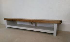 tv stand very low height rustic pine plasma lcd unit table etsy living room furniture computer desk shelf