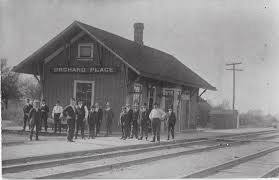 Calumet 412 Train Station For Orchard Place A Small Farming