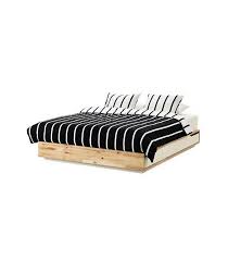 8 Ikea Bedrooms That Look Chic Bed Frame With Storage Ikea Mandal Bed Ikea Platform Bed