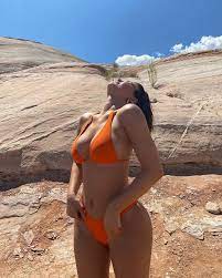 This content is imported from instagram. Kylie Jenner Rust Dipped In Blue Bikini Top Instagram Summer 2020 Sassy Daily Fashion News Kylie Jenner Photoshoot Kylie Jenner Kylie Jenner Bikini
