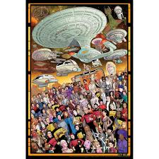 Star Trek The Next Generation 30th Anniversary Poster Set Star Trek Poster Star Trek Posters Star Trek Ds9