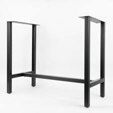 Crosspointe pub table set counter height leg table is constructed of solid hardwoods table has a self storing 18 butterfly leaf dark espresso cherry finish counter height chair. Home Garden Lucite Tables Heavy Duty Table Base Work Bench Table Base Table Legs Legs For Table Metal Legs