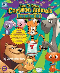 These cartoon drawings of animals were chosen for their simplicity and aimed directly at the beginner artist. How To Draw Cartoon Animals Drawing Kit How To Draw Watson Guptill Hart Christopher 9780977692569 Amazon Com Books