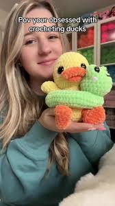 Crochet Duck Action