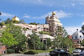 Kingdom of peace, rainy day. Friedensreich Hundertwasser Tag Archdaily