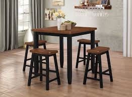 Solid Construction And Casual Contemporary Styling Make The Emmerdale Dining Set A Stylish And Practical Addition Pub Table Sets Kitchen Dining Sets Pub Table