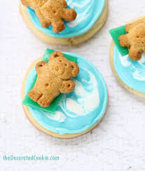 Pool Party Cookies Swimming Teddy Grahams A Fun Summer Dessert Idea