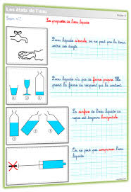 Dans un premier temps, il établit le lien avec les programmes scolaires en jeu ; Les Etats De L Eau Etat De L Eau Cycle De L Eau Ce1 Ce2