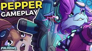 NEW CHARACTER PEPPER GAMEPLAY AND FIRST LOOK! THIS CHANGES EVERYTHING! ( Paladins 1.8 Update) - YouTube
