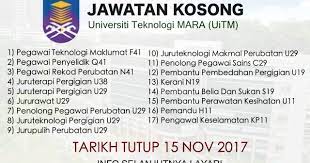 Uitm shah alam kolej mawar montage anugerah kolej cemerlang: Jawatan Kosong Uitm Shah Alam Mac 2018 Umpama F