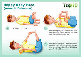 10 Amazing Yoga Poses For Your Kids To Keep Them Fit And Healthy Page 2 Of 3 Top 10 Home Remedies Happy Baby Pose Baby Yoga Yoga For Kids