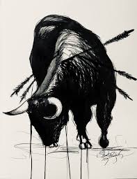 بهمن طهماسبی‎, born july 28, 1980) is an iranian footballer who plays as a striker for sardar bukan in the iranian league 2. Bull Study Drawing By Shabs Beigh Saatchi Art
