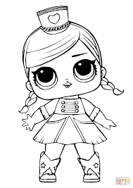 Lol Doll Majorette Super Coloring Unicorn Coloring Pages Coloring Pages Lol Dolls