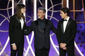 What's more, the two seem to have a very close relationship, something we love to see. Paris Brosnan