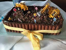 Baustellen Torte Kinder Kuchen Geburtstag Kuchen Kindergeburtstag Torte Kindergeburtstag