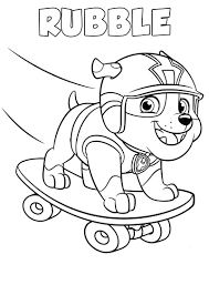 There is no psd format for paw patrol coloring pages in our system. Paw Patrol Coloring Pages 120 Pictures Free Printable