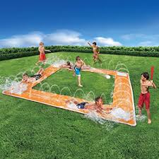 Check spelling or type a new query. Amazon Com Banzai Spring And Summer Toys Grand Slam Baseball Water Slide Toys Games