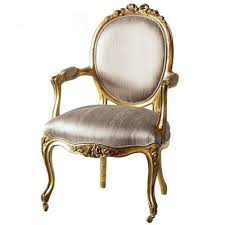 Marie Antoinette French Chateau Arm Chair Louis Chairs Gold Chair French Chairs