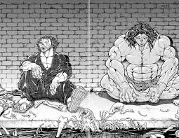 Pin Em Pickle Baki Baki🔥🔥 miyamoto musashi vs hanayama. pinterest