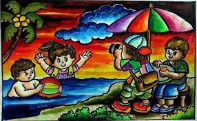 Jadi, anak tidak akan merasa kesulitan menggunakan crayon ini, terutama sangat memudahkan saat ia mengikuti lomba. Gambar Crayon Buku Gambar Lukisan Hewan Seni Krayon