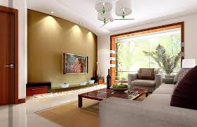 Fascinating Living Room Decor Ideas With Recessed Lighting And Tv Wall Also Using White Floor Tiles Home Decor Home Decor Tips Simple Living Room
