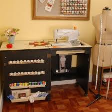 Arrow Sewing Cabinet Sewnatra Sewing Machine Accessories Storage With Airlift Black Sewing Room Design Sewing Room Decor Sewing Room Organization