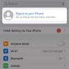 To do so, go to settings → tap your apple id name at the top → scroll to the bottom, and tap sign out. 1