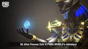 Pubg Mobile Altin Firavun Zirh X Youtube