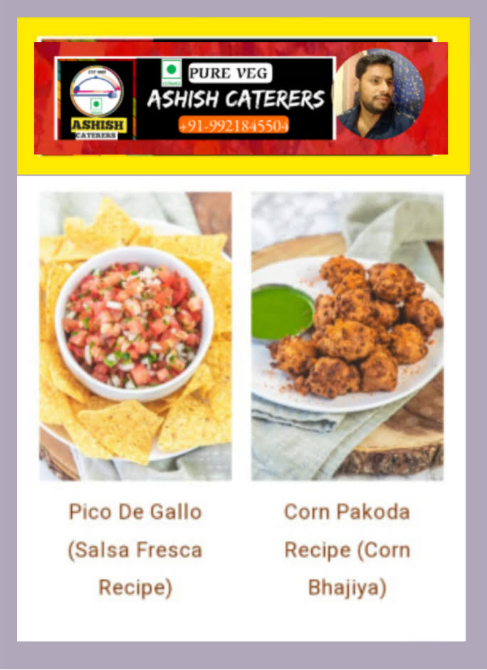 CORN PAKODA BHAJIYA / VAGGEI SALSA SALADS product image
