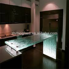 طاولات زجاجية شفافة للمطبخ من الجرانيت Buy كونترتوب شفافة كونترتوب المطبخ الجاهزة كونترتوب الزجاج Product On Alibaba Com