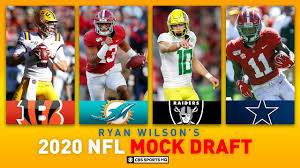 Our 2021 nfl mock draft 7 rounds will appear after the current nfl season. 2020 Nfl Mock Draft Full First Round Following Tua S Announcement And Bowl Season Cbs Sports Hq Youtube