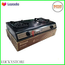 Harga kompor 2 dan 1 tungku terbaru awal tahun 2021. Jual Kompor Rinnai Harga Termurah Lazada Co Id