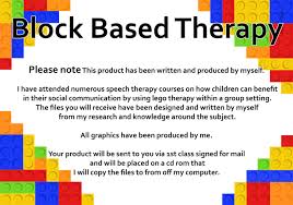 These can be used to support the students' motivation for less preferred roles and for continuing with. Lego Therapy Amazon Co Uk B Drinkwater Burke 8944129396458 Books