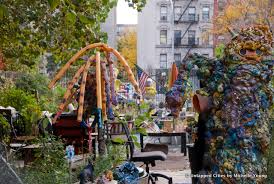 But the city's lack of protected bike lanes, and the sharp increase in cyclist injuries, could hamper their rol. Inside The Quirky 2bn2c Sculpture Garden In Alphabet City Untapped New York
