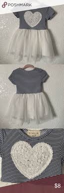 Btween Ultra Soft Top Tutu Dress 24m White Heart In 2020 Dresses Tutu Dress Kids Dresses