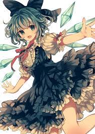 cirno touhou by uiriamu 東方 かわいい イラスト 東方 壁紙