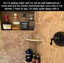 Install A Bar In The Shower Liesangelesliesangeles
