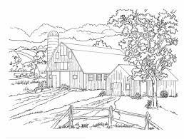 Adult coloring pages with complex designs for older kids, adults, seniors and artists, printable pictures to color of adult toys, peace posters, kaleidoscopes, patterns for coloring and adult coloring page collections. Beautiful Countryside House Coloring Page Free Printable Coloring Pages For Kids