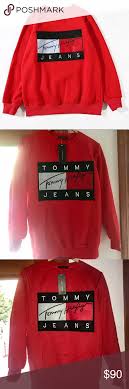 Tommy Hilfiger Pullover Sweatshirt Brand New Never Worn Still With Original Tags Tommy Hilfiger Brand Sweatshirts Branded Sweatshirts Tommy Hilfiger Brand