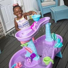 Rain Showers Unicorns Water Table Kids Sand Water Play In 2020 Water Table Rain Shower Kids Sand