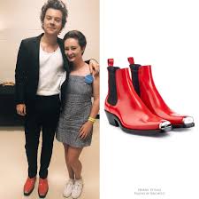 Unisex 2976 crazy horse chelsea boot. Harry Styles Fashion Archive On Twitter Update 06 11 18 The Red Calvinklein 205w39nyc Western Chris Ankle Boots 989 That Harry Wore In Georgia Are Now Available Https T Co Cvtm6ervmt Esnykatie Https T Co Irvau0jcje