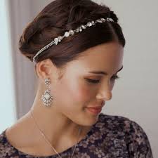 The Crystal Strand Statement Headband $58 - perfect for an up-do, messy bun  or headband chignon hair… | Chloe isabel, Chloe isabel jewelry, Crystal  headband wedding