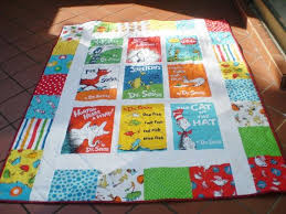 Dr Seuss Baby Quilt Quilts For Sale Baby Boy Quilt Baby Girl Bedding Crib Quilt Bright Primary Colors Toddler Dr Seuss Book Covers Dr Seuss Fabric Baby Boy Quilts Handmade Baby Boy