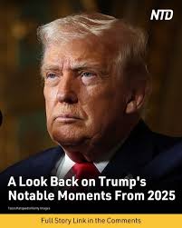 From his heated Oval Office exchange with Ukraine's president to  posthumously awarding conservative activist Charlie Kirk the nation's  highest civilian honor, President Donald Trump had many notable moments  during 2025. NTD's Sam