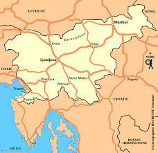 Met 20.273 km² is het land ongeveer ter grootte van de helft van nederland. Carte Slovenie Plan Slovenie Routard Com
